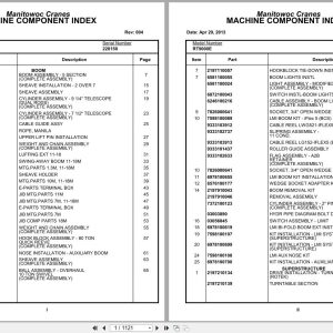 Grove Crane RT9000E 228150 Parts Manual 2013 (1)