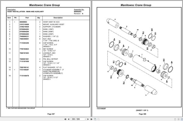Grove Crane RT9000E 228163 Parts Manual 2008 (2)
