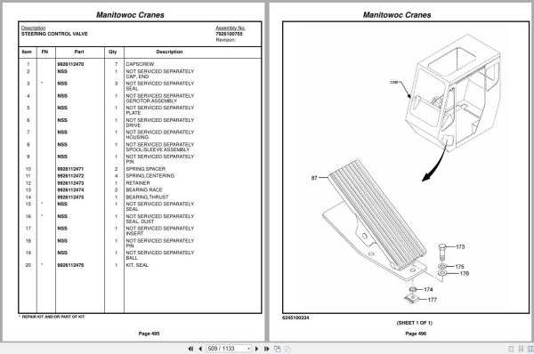 Grove Crane RT9000E 228822 Parts Manual 2015 (2)