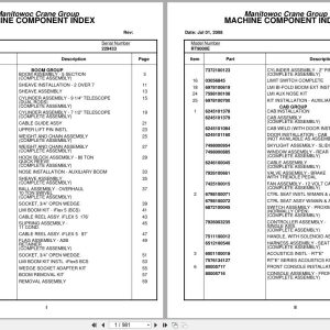 Grove Crane RT9000E 229433 Parts Manual 2008 (1)
