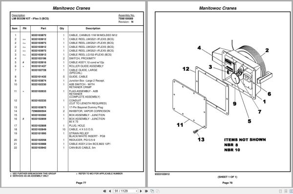 Grove Crane RT9000E 229547 Parts Manual 2015 (2)