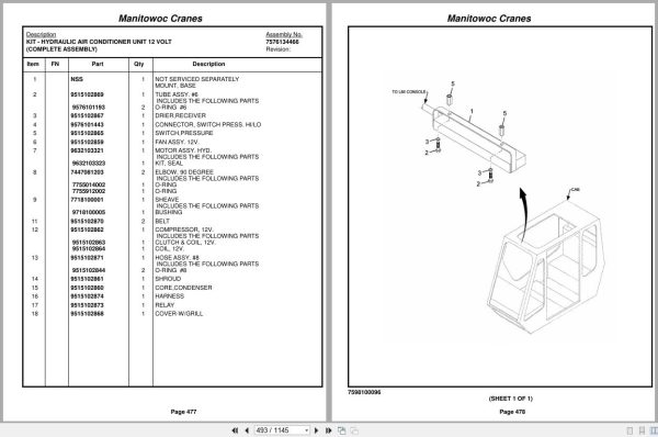 Grove Crane RT9000E 229741 Parts Manual 2016 (2)