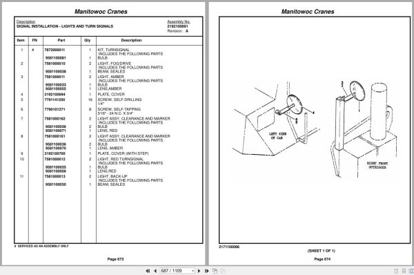 Grove Crane RT9100 220247 Parts Manual 2014 (2)