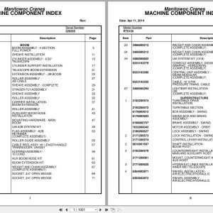 Grove Crane RT9100 220355 Parts Manual 2014 (1)