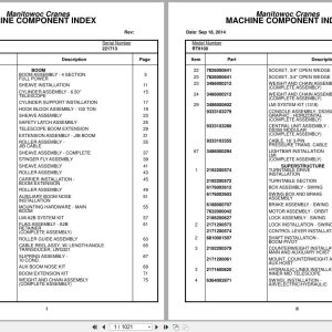 Grove Crane RT9100 221713 Parts Manual 2014 (1)