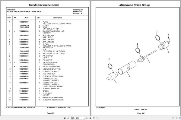 Grove Crane RT9100 82093 Parts Manual 2007 (2)