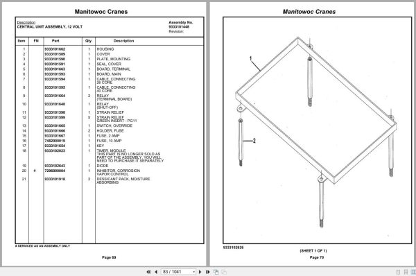 Grove Crane RT9100 82230 Parts Manual 2020 (2)