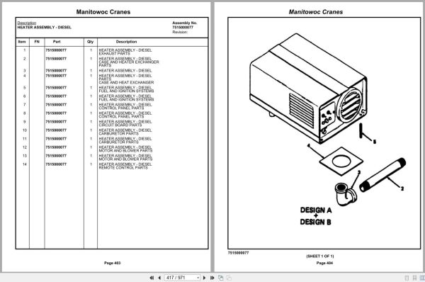 Grove Crane RT9100 82318 Parts Manual 2019 (2)
