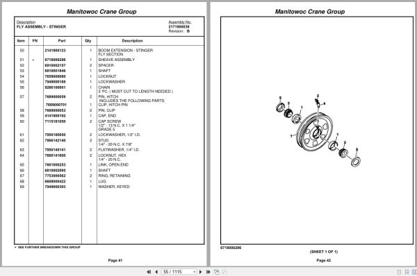 Grove Crane RT9100 82319 Parts Manual 2007 (2)