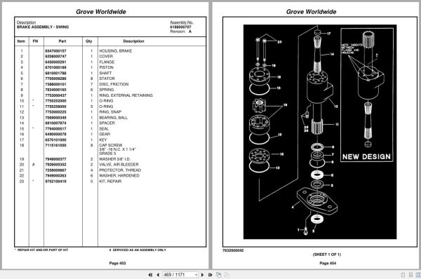 Grove Crane RT9100 86381 Parts Manual 2003 (2)