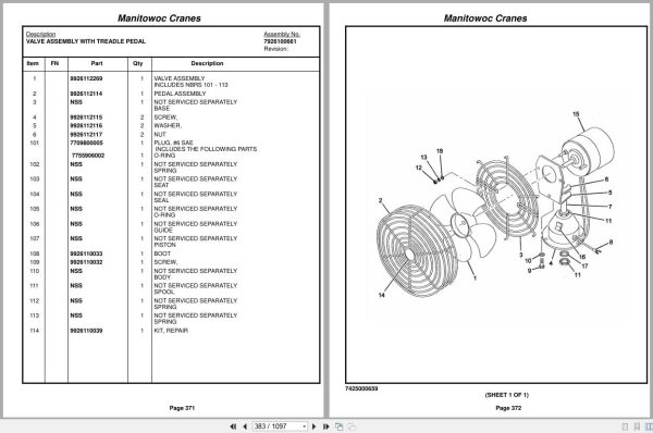 Grove Crane RT9100E 222944 Parts Manual 2017 (2)