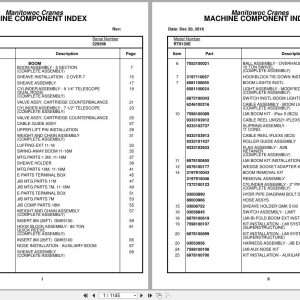 Grove Crane RT9130E 229296 Parts Manual 2016 (1)