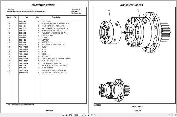 Grove Crane RT9150E 231614 Parts Manual 2011 (2)