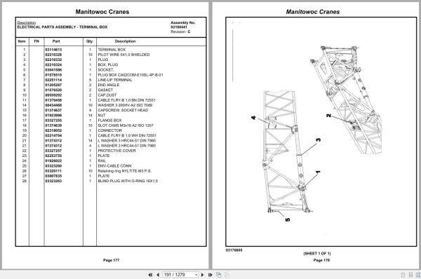 Grove Crane RT9150E 232386 Parts Manual 2019 (2)