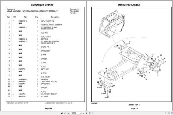 Grove Crane RT9150E 232558 Parts Manual 2012 (2)