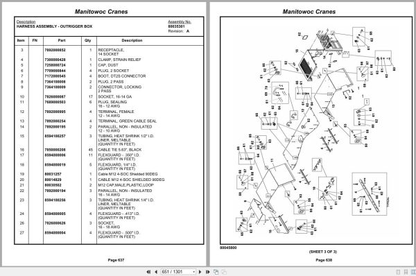 Grove Crane RT9150E 233203 Parts Manual 2013 (2)