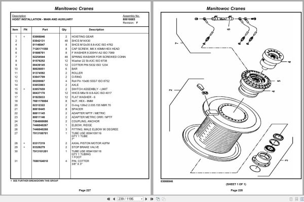 Grove Crane RT9150E 233619 Parts Manual 2013 (2)