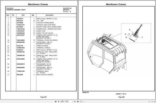 Grove Crane RT9150E 233672 Parts Manual 2013 (2)