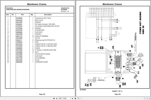 Grove Crane RT9150E 233867 Parts Manual 2013 (2)