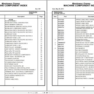 Grove Crane RT9150E 233893 Parts Manual 2013 (1)
