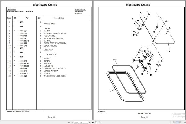 Grove Crane RT9150E 233893 Parts Manual 2013 (2)