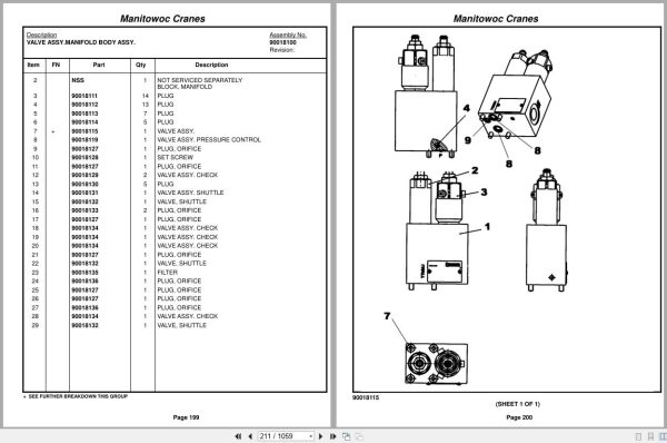 Grove Crane RT9150E 235800 Parts Manual 2016 (2)
