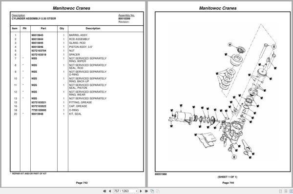 Grove Crane RT9150E 235840 Parts Manual 2017 (2)