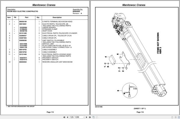 Grove Crane RT9150E 236002 Parts Manual 2017 (2)