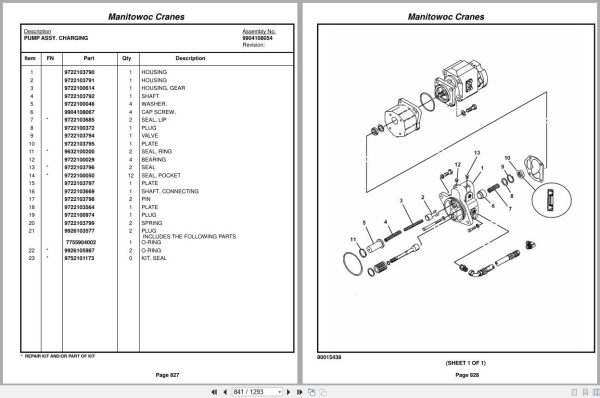 Grove Crane RT9150E 236045 Parts Manual 2017 (2)