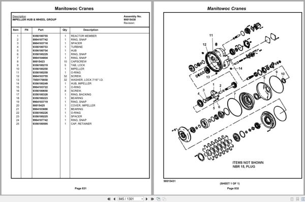 Grove Crane RT9150E 236290 Parts Manual 2019 (2)