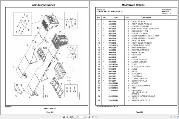 Grove Crane RT9150E 400033 Parts Manual 2015 (2)