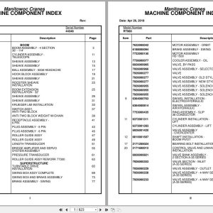 Grove Crane RT980 44348 Parts Manual 2018 (1)