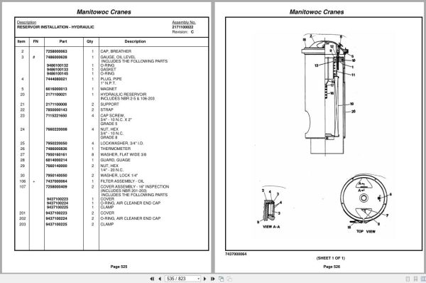Grove Crane RT980 44348 Parts Manual 2018 (2)