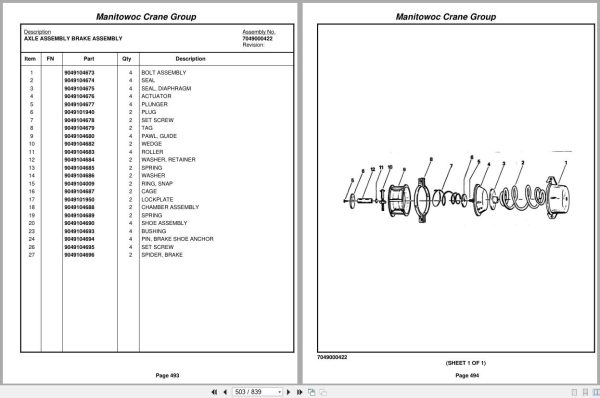 Grove Crane RT990 71292 Parts Manual 2005 (2)