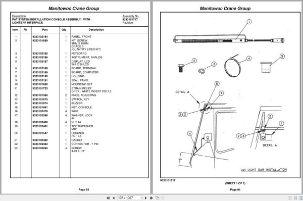 Grove Crane RT990 73303 Parts Manual 2009 (2)