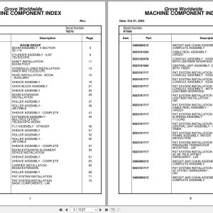 Grove Crane RT990 76216 Parts Manual 2003 (1)