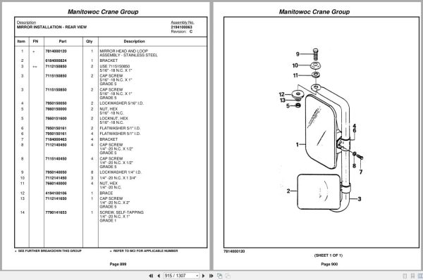 Grove Crane TM1500 81276 Parts Manual (2)