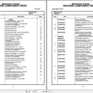 Grove Crane TM500E 2 229273 Parts Manual (1)
