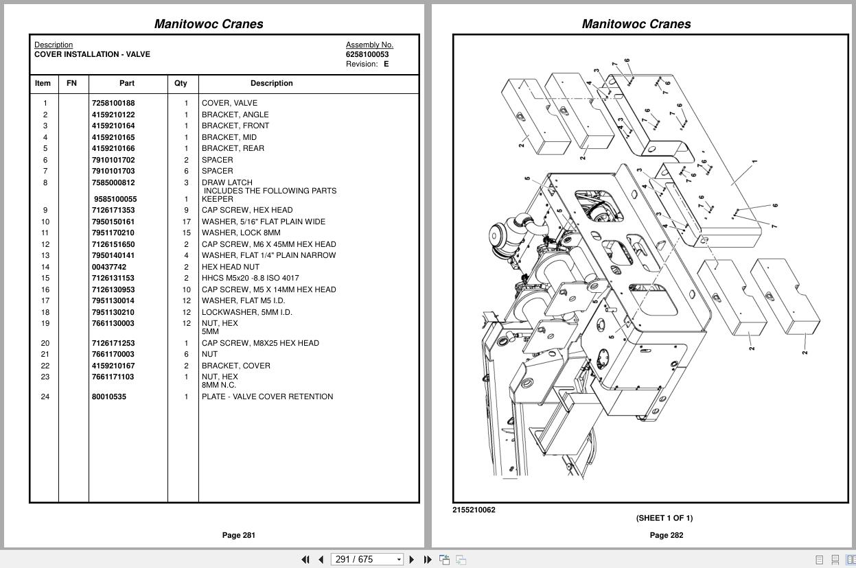 Grove Crane TM500E 2 229876 Parts Manual (2)