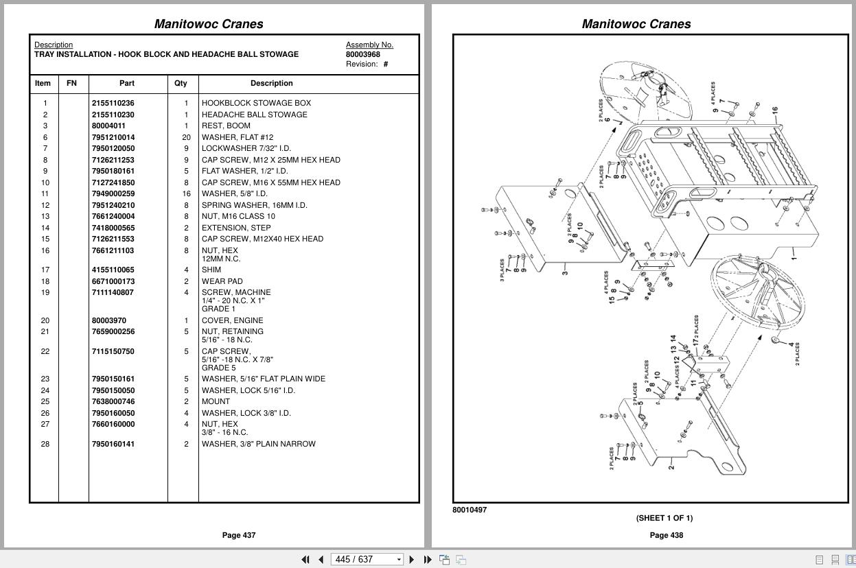 Grove Crane TM500E 2 231676 Parts Manual (2)