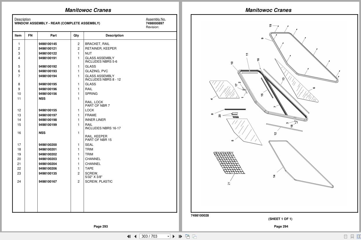 Grove Crane TM500E 2 45 Ton 229905 Parts Manual (2)