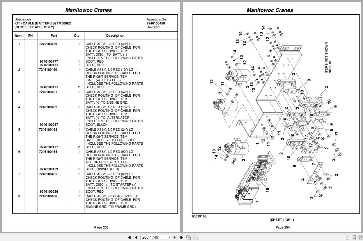 Grove Crane TM500E 2 45 Ton 234947 Parts Manual (2)