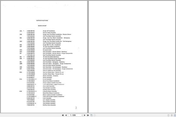 Grove Crane TM750E Parts Manual (1)