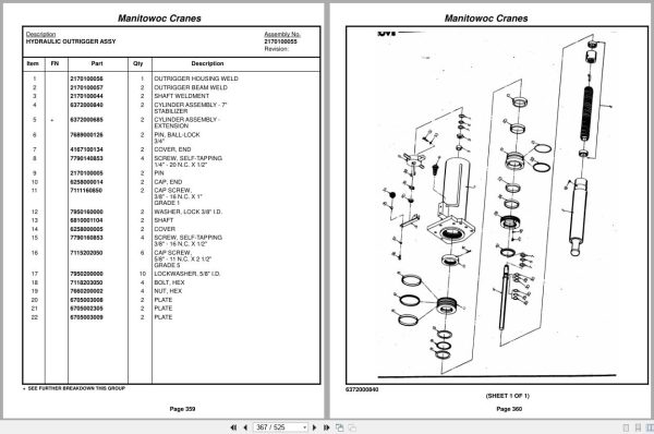 Grove Crane TM800T 23824 Parts Manual (2)