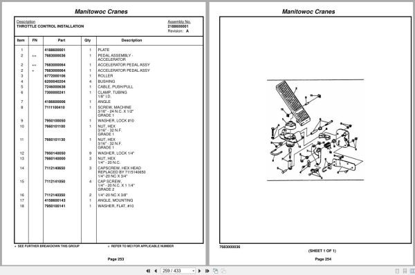 Grove Crane TM865E 47251 Parts Manual (2)