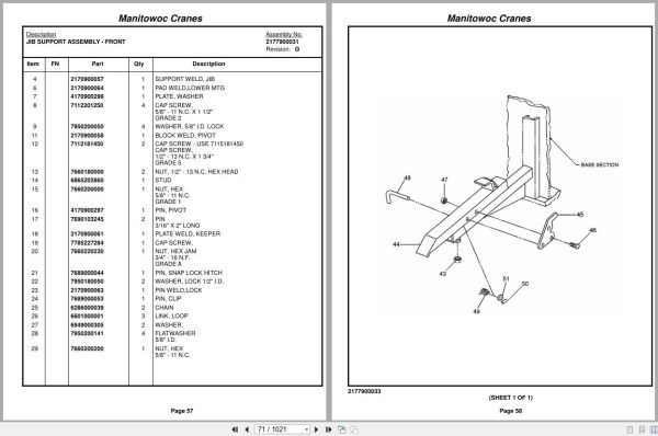 Grove Crane TM875 42926 Parts Manual (2)