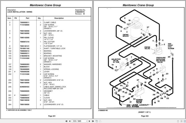 Grove Crane TM880 74483 Parts Manual (2)
