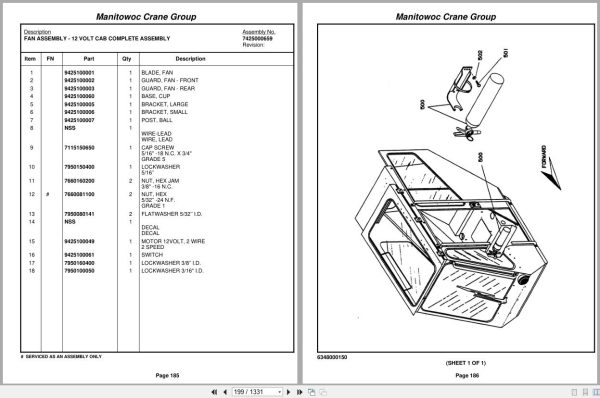 Grove Crane TM9120 77278 Parts Manual (2)