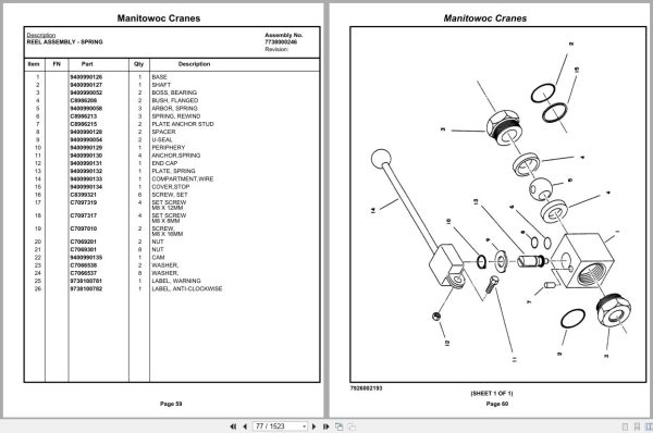 Grove Crane TM9120 79318 Parts Manual (2)