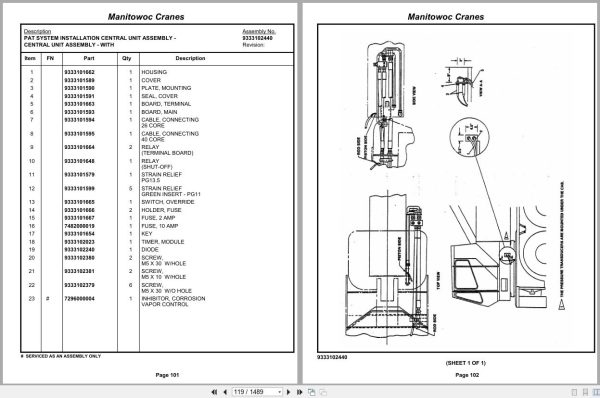 Grove Crane TM9120 84177 Parts Manual (2)
